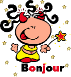 Bonjour, hello, coucou